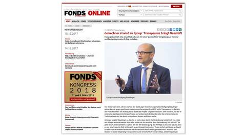 FONDS professionell deutlich: fynup bringt Transparenz