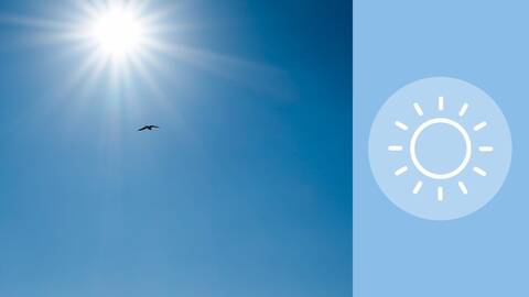 Sonne symbolisiert echten Gewinn