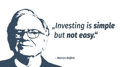 Warren Buffett: Investing is simple, but not easy.