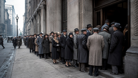 Bankrun newyork 30er